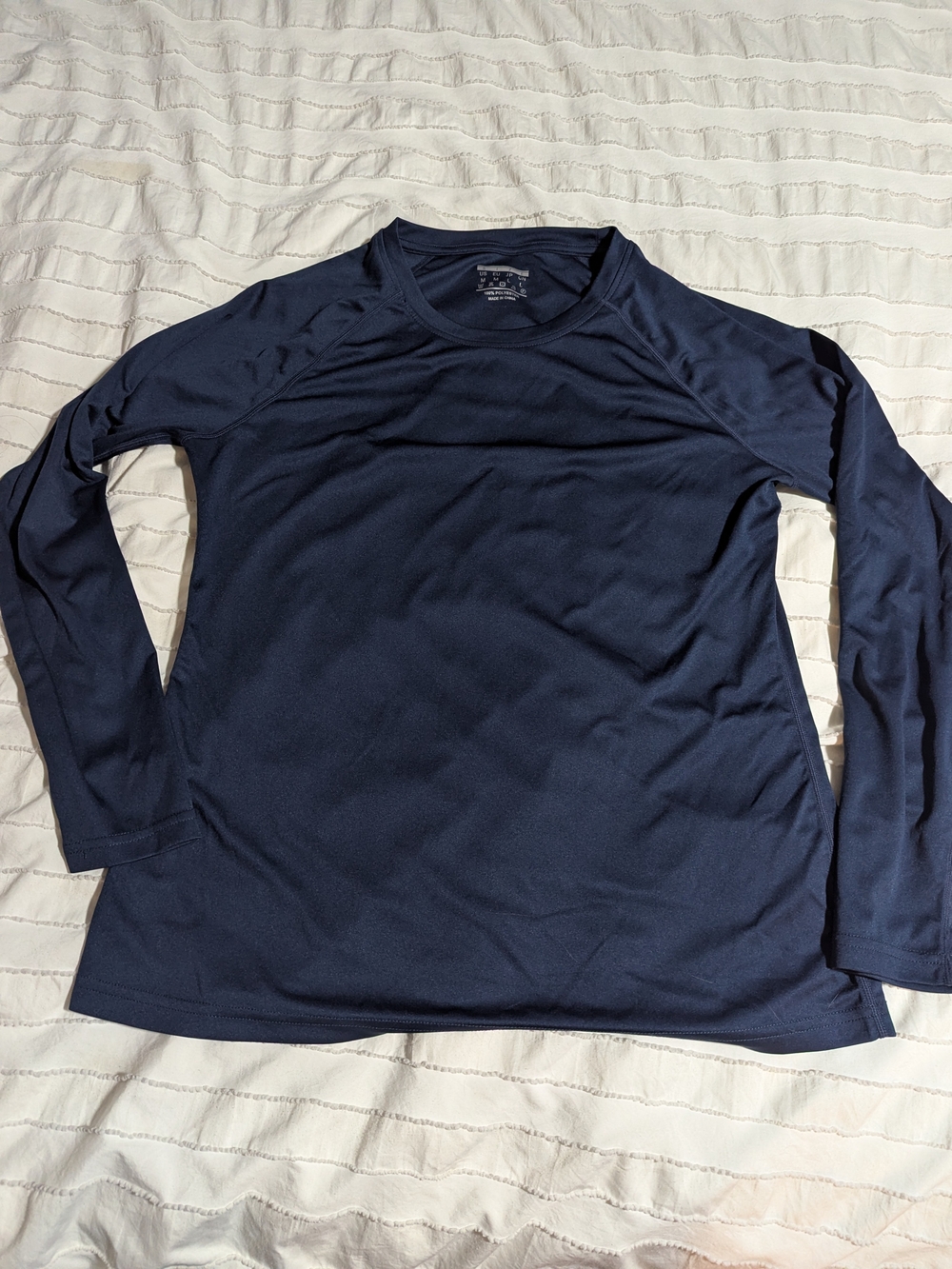 Women’s Long Sleeve Performance Top - Navy